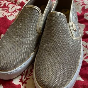 Glitter Gold GBG Sneakers Size 9